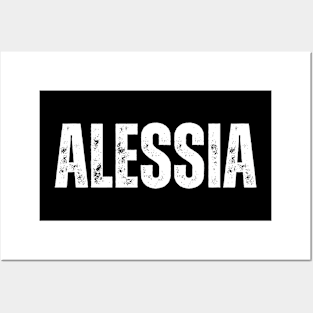 Alessia Name Gift Birthday Holiday Anniversary Posters and Art